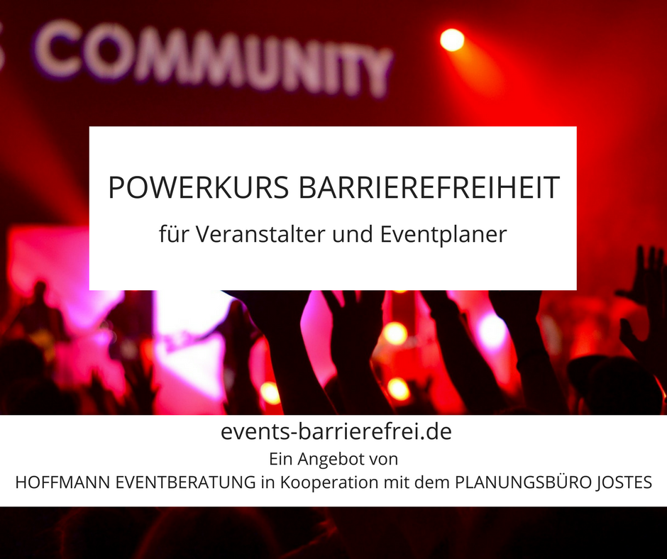 POWERKURS BARRIEREFREIHEIT